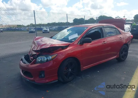 2013 Toyota Corolla S из США, поврежденный, VIN 5YFBU4EE3DP139320